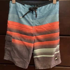 Boys O’Neill swim trunks- waist size 25